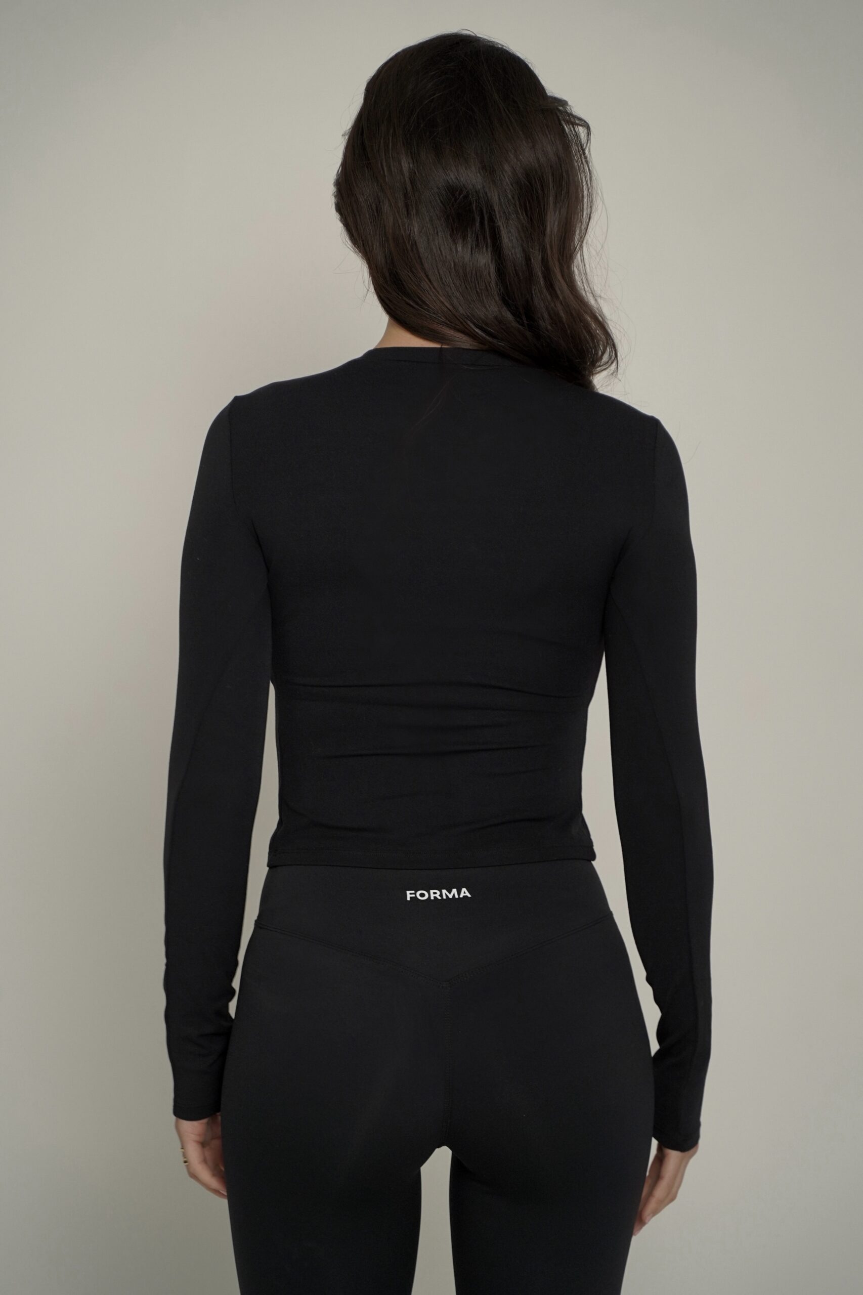 Long Sleeve Top – Black