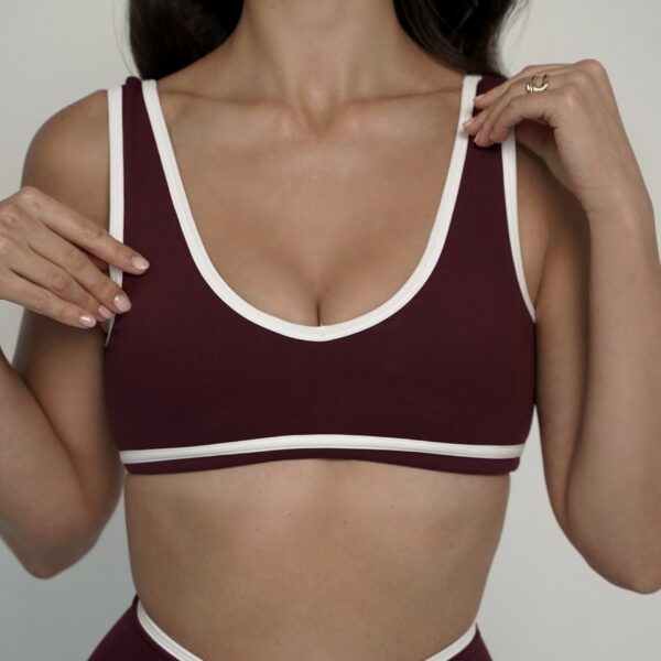 Micro Bra- Dark Cherry