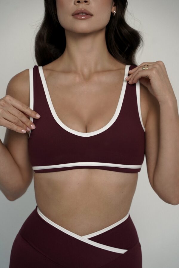 Micro Bra- Dark Cherry