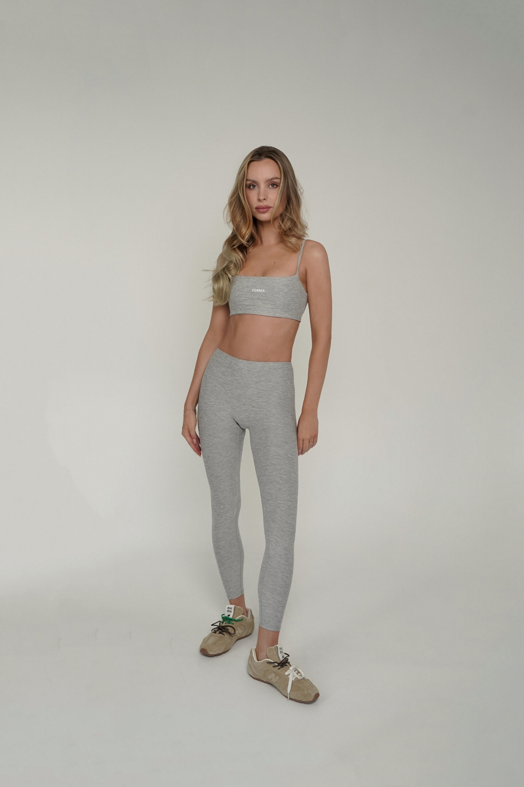 Soft Sculpt Legging- Heather Grey